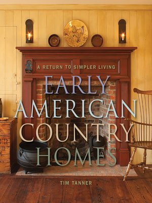 cover image of Early American Country Homes